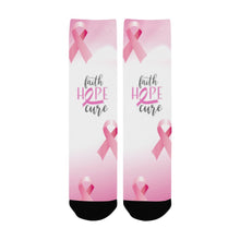 Load image into Gallery viewer, Breast Cancer Awareness Socks