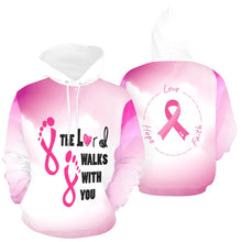 Load image into Gallery viewer, Breast Cancer - The Lord Walks w/ You