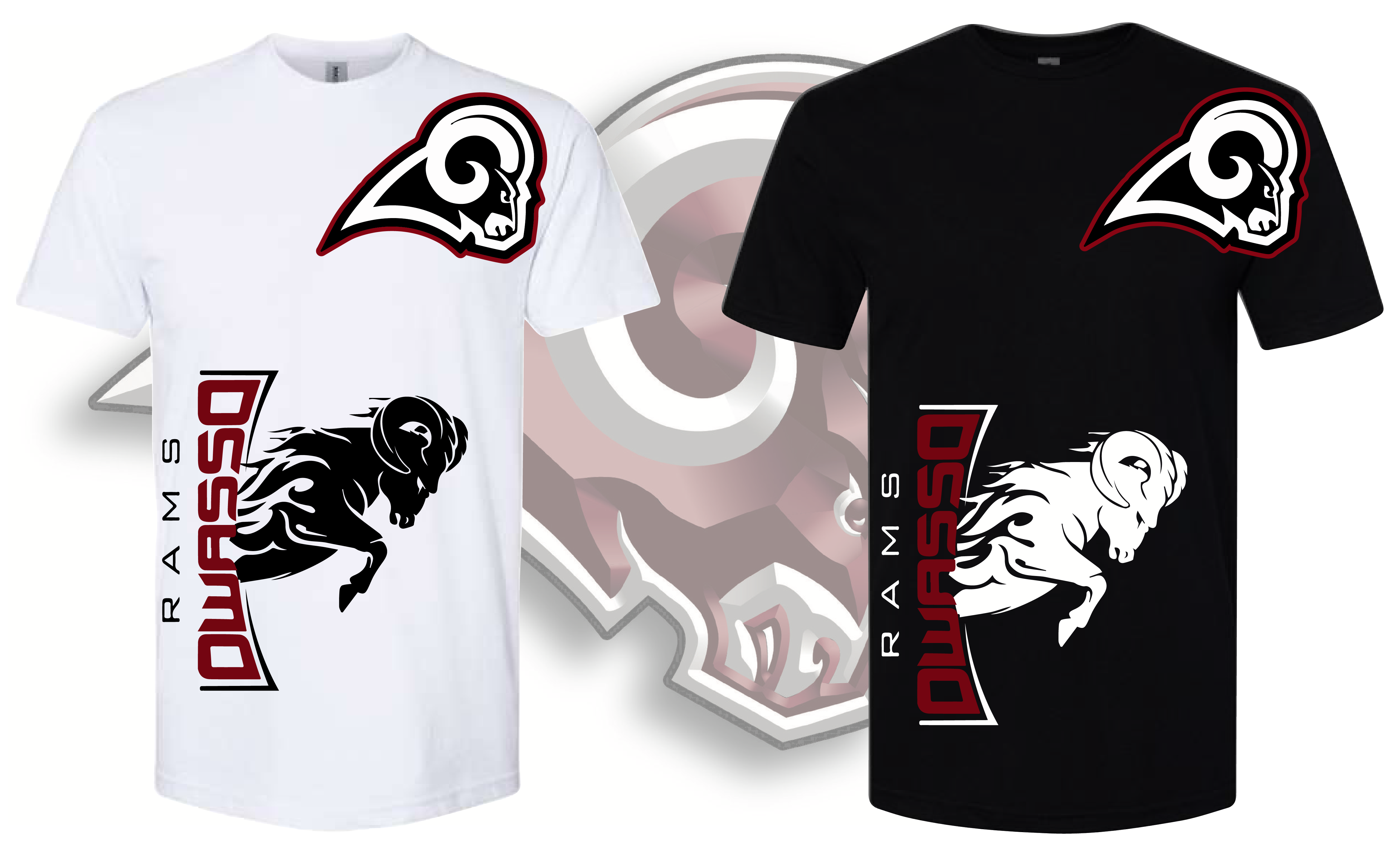 Owasso Rams T Shirt Adult Youth Sizes I Am Designs