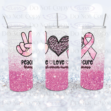 Load image into Gallery viewer, Breast Cancer Tumblers