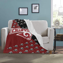Load image into Gallery viewer, Custom Fleece Throw Blanket
