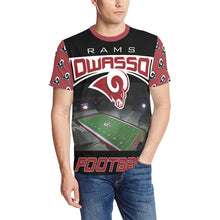 Load image into Gallery viewer, Custom All Over T-shirt (Adult) - Owasso Rams