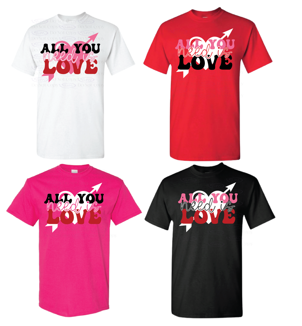 All You Need Valentine's Day Shirt
