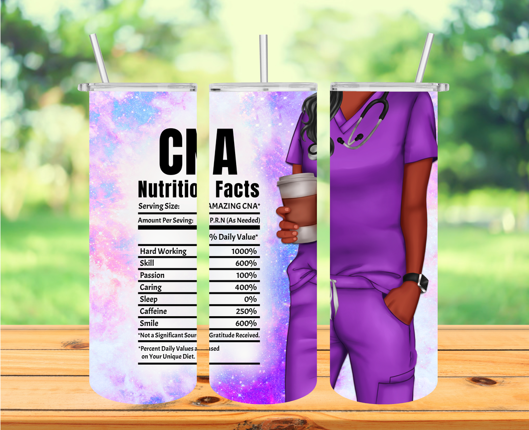 CNA Purple Tumbler