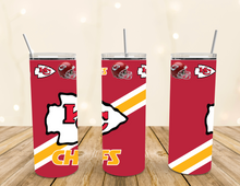 Load image into Gallery viewer, Custom 20oz. Tumblers - Football
