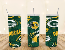Load image into Gallery viewer, Custom 20oz. Tumblers - Football
