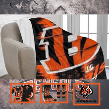 Load image into Gallery viewer, Football Bundle #3 (Custom All over shirt, Blanket and 20oz. Tumbler)
